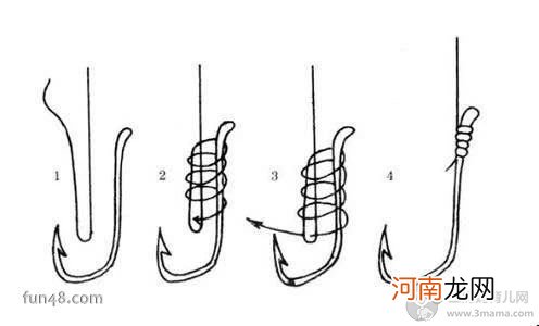 怎样绑鱼钩【图解】