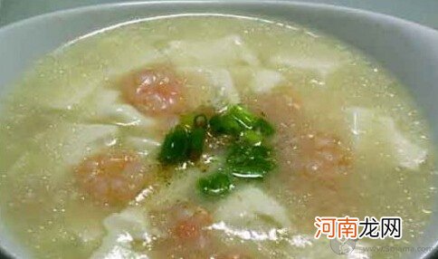 孕期食谱 虾仁豆腐泥