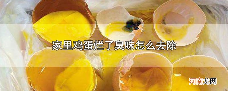 家里鸡蛋烂了臭味怎么去除