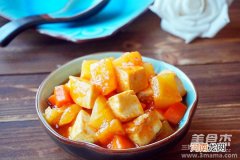 儿童菜谱豆腐类：菠萝甜酸豆腐