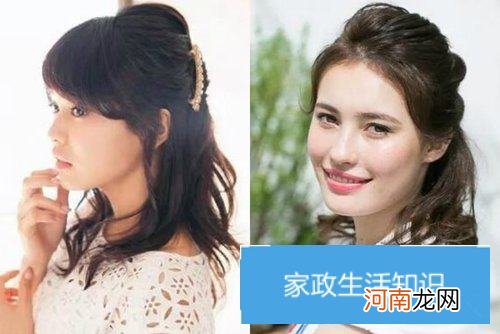 小脸蛋女生梳扎最美丽公主头发型 精致别致更吸眼的女生编扎发