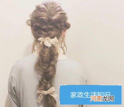 发饰 日系辫发才算是最潮柔美森系风 齐腰长头发气质女人必需清爽烂漫编发发型