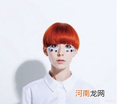 橘色发色系韩国 咖啡橘色头发图片