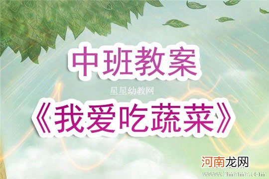 中班健康活动好吃的蔬菜教案反思