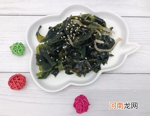 凉拌海带嫩芽