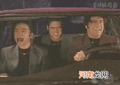 金凯瑞疯狂三人组开车