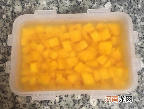 芒果椰奶果冻