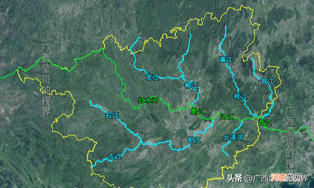 那广西属于长江流域吗 广西是长江流域吗