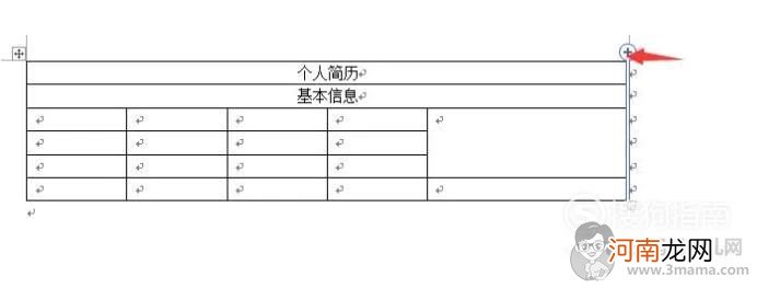 个人简历表格怎么做