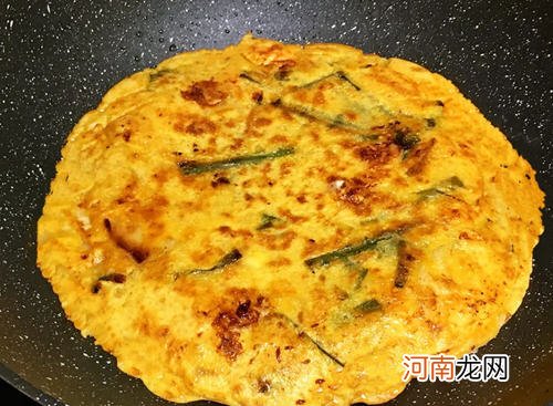 泡菜虾仁煎饼