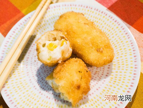 日式奶油玉米可乐饼