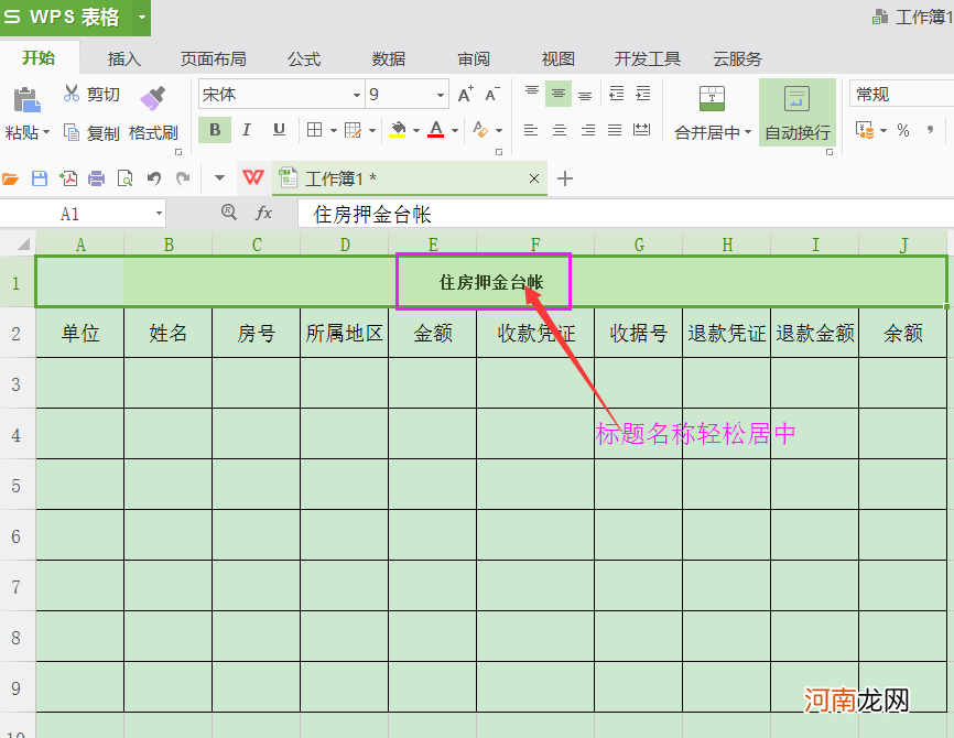 wps中如何使文字显示在多列的中间位置 wps怎么把文字放中间