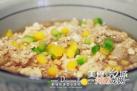 简单版肉末豆腐的做法