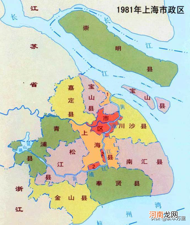 上海市的区划调整 上海市区区划调整