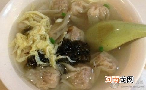 催乳食谱 虾仁馄饨汤