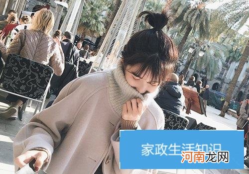 扎发 宽版潮服胖妹妹也可以变为纸片人 冬初长发女生显瘦穿搭头型教材