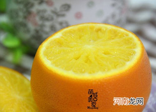 盐蒸橙子治咳嗽