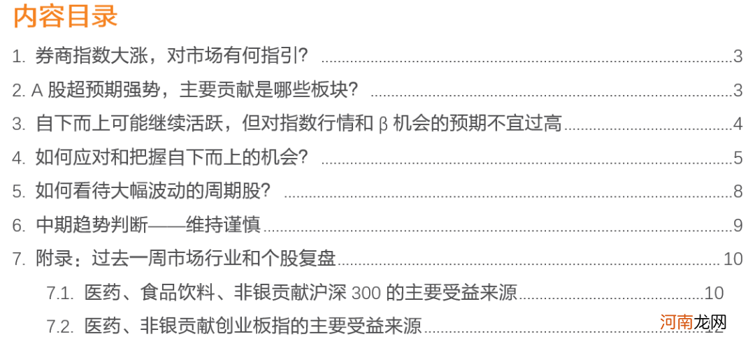 天风策略：A股超预期强势、券商大涨7% 后市如后应对？