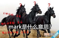 mark是什么意思?网络语mark是什么意思?