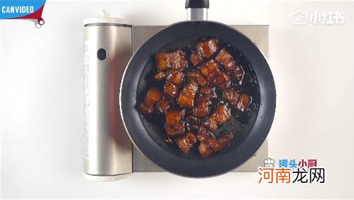 简易迅速的红烧肉不用炒糖色