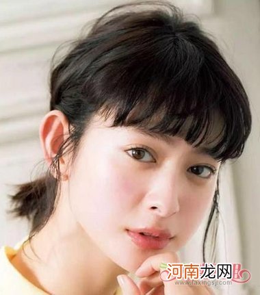 可爱女生短发发型绑法 2019年女生扎可爱秀发型