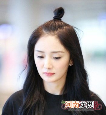 韩式苹果头怎么扎 中长发女生扎苹果头发型