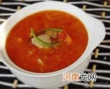 孕期食谱 猪肝西红柿浓汤