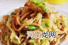 炒饼的做法