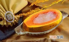 产后丰胸食谱 生姜米醋炖木瓜