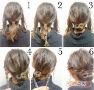 六宫格扎发确实只必须六步就能成型 6步做女生各种各样扎发的详尽步骤