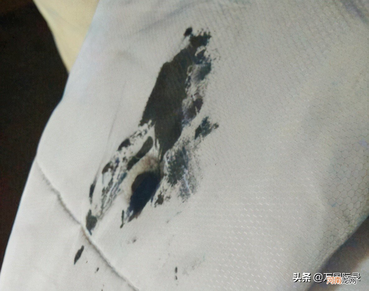 不要担心染色的衣服