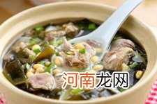 海带黄豆排骨汤