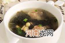 海带黄豆排骨汤