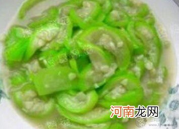 儿童菜谱蔬菜类：清炒丝瓜