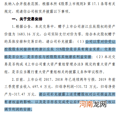 白花花的资产直接送？这样“好运”的A股公司还不少