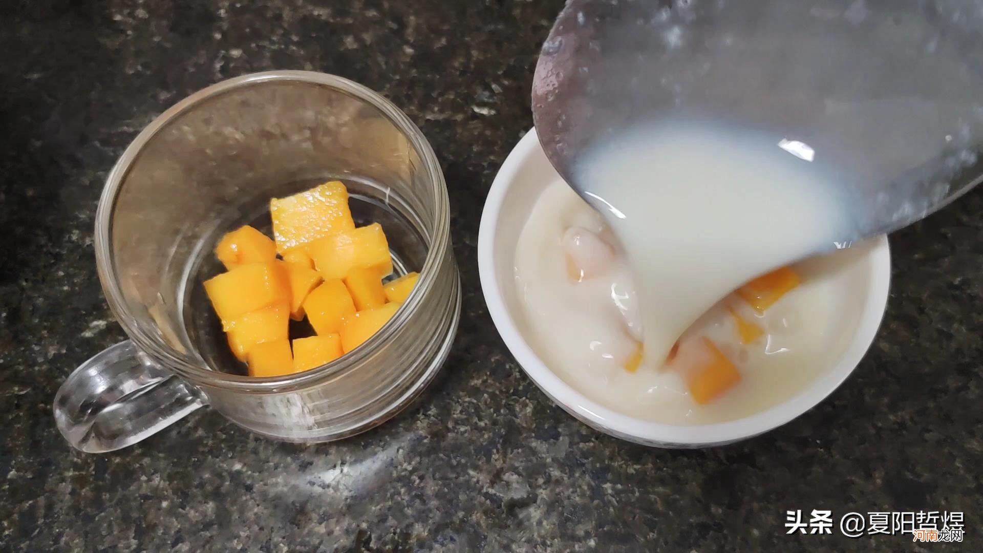 芒果牛奶布丁 牛奶芒果布丁可以在家做