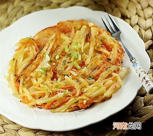 胡萝卜土豆丝煎饼