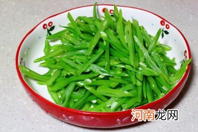 扁豆炒肉丝家常做法与窍门