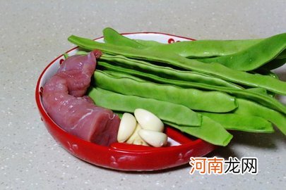 扁豆炒肉丝家常做法与窍门