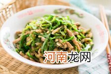 榨菜肉丝的做法