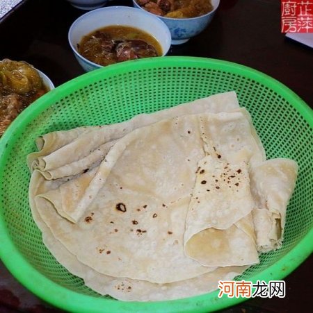 粉条茄子小鸡烙馍的做法