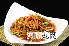 榨菜炒肉丝