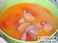 番茄猪肝汤的做法