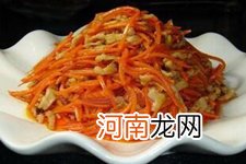 胡萝卜炒肉丝