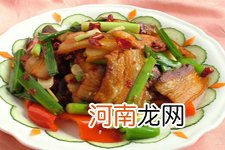 青蒜回锅肉的做法