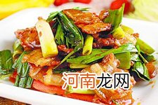 青蒜回锅肉的做法