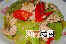 莴笋炒肉的做法介绍