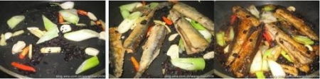 豆豉香焗秋刀鱼的做法