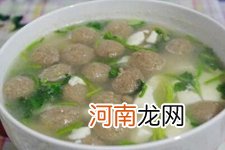 肉丸汤怎么做