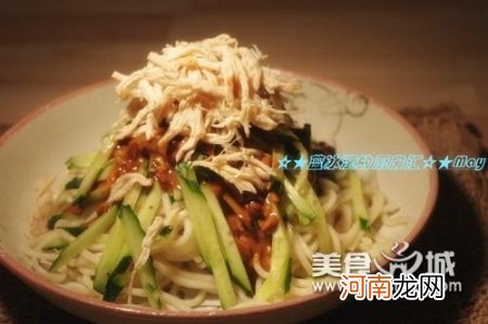 川味鸡丝凉面怎么做